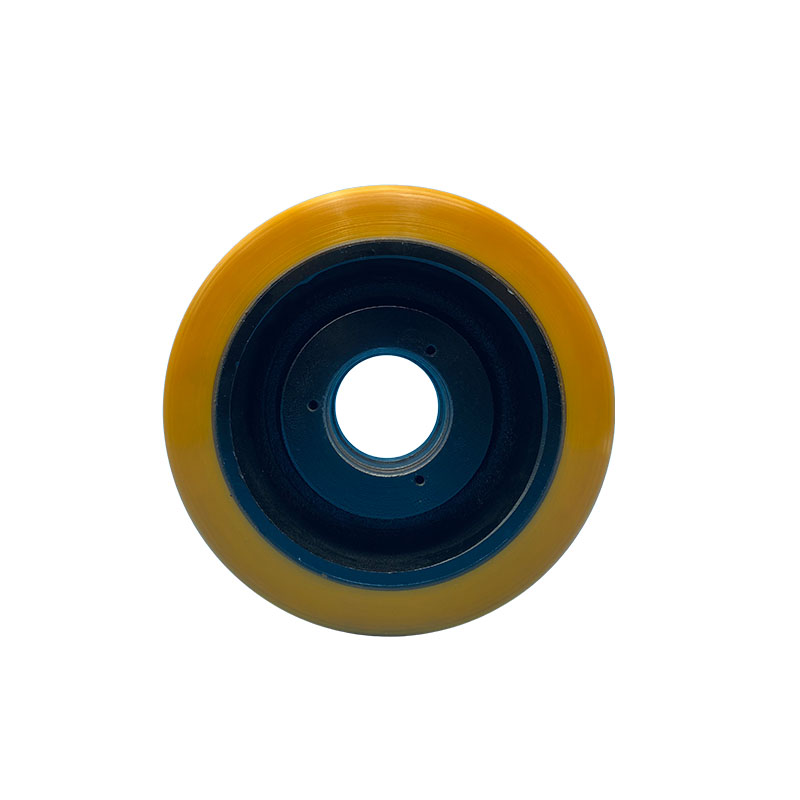 Polyurethane forklift solid wheels 250x120 Hangzhou fork