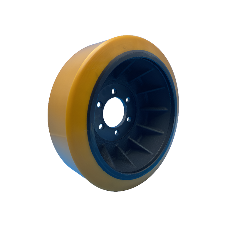 Polyurethane forklift solid wheels Hangcha 343x114-80 six holes