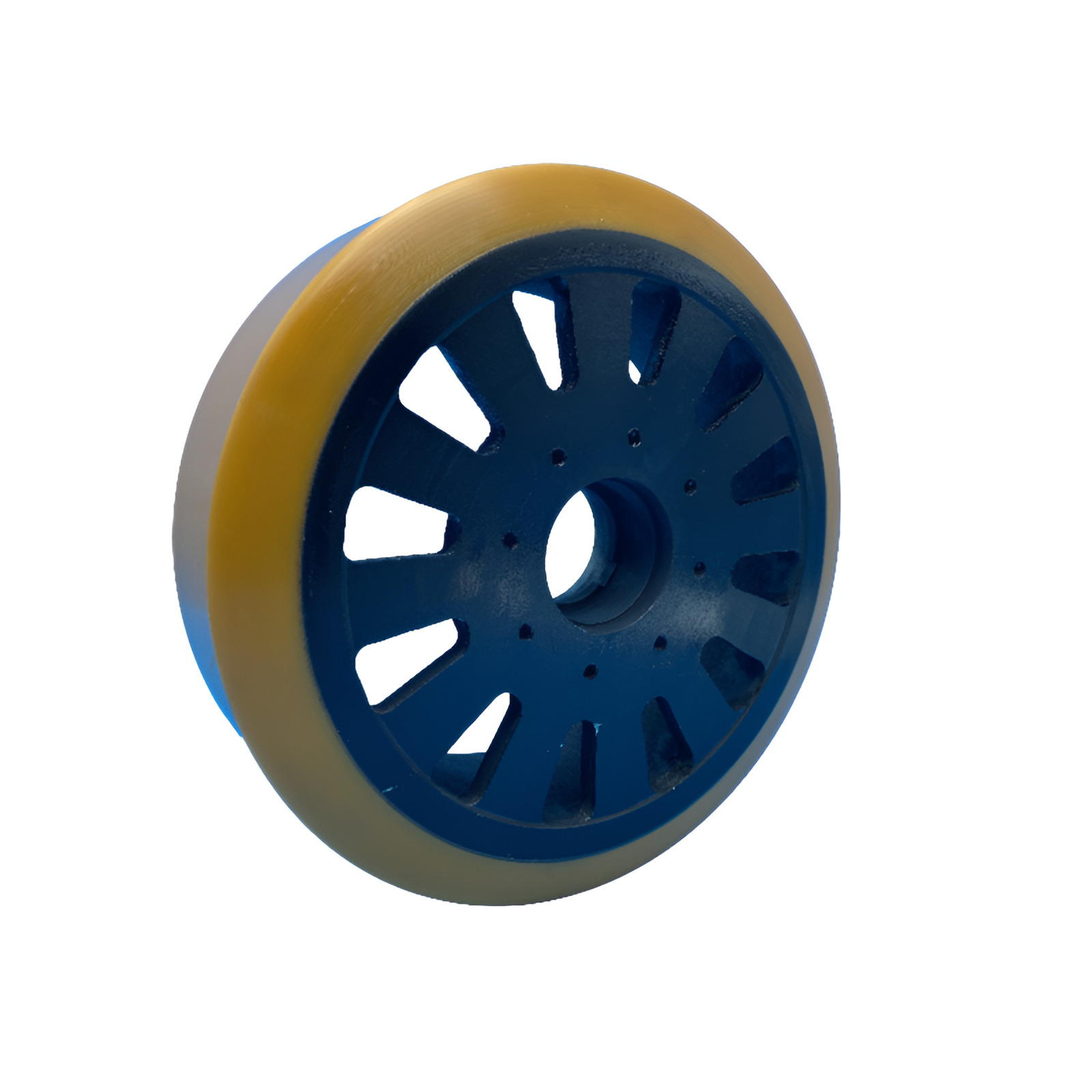 Polyurethane forklift solid wheels Hangcha 343x108