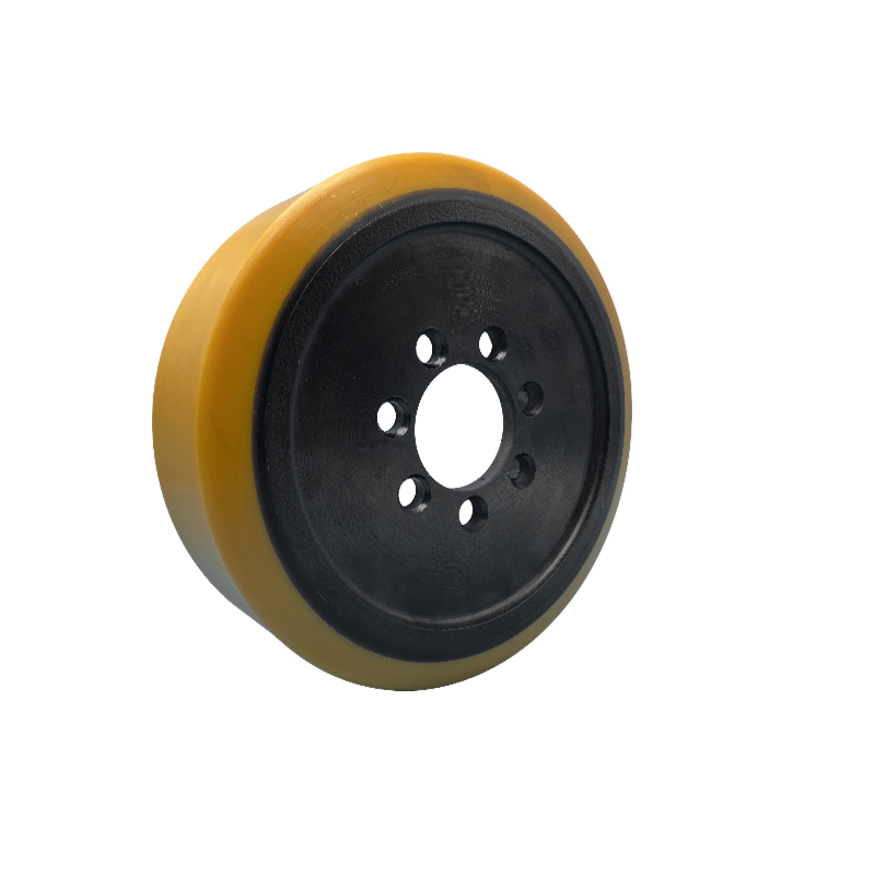 Polyurethane forklift solid wheels Heli 330x114-80 seven holes