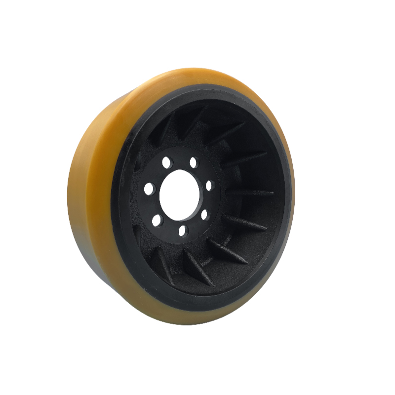 Polyurethane forklift solid wheels Heli 330x114-80 seven holes