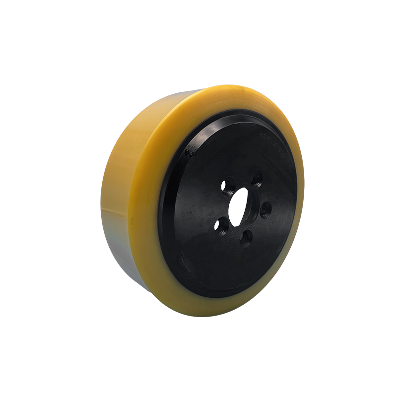 Polyurethane forklift solid wheels afterburner 250X75/82-45 five holes