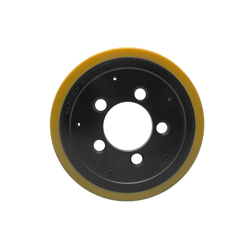 Polyurethane Forklift Solid Wheels Lida 248x75-80 Five Holes